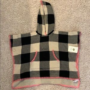 Girls Tucker +Tate hooded poncho